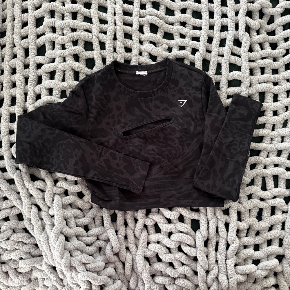 Gymshark Long Sleeve Crop Top